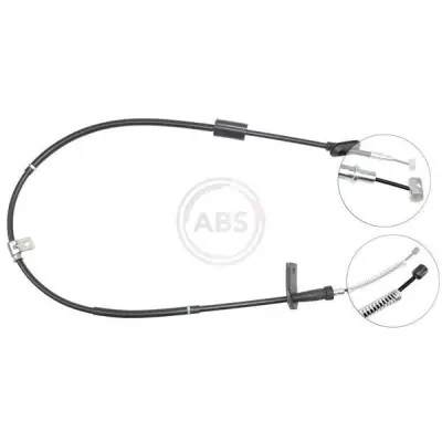 Gran Oferta Cable de accionamiento, freno de estacionamiento A.B.S. K18737